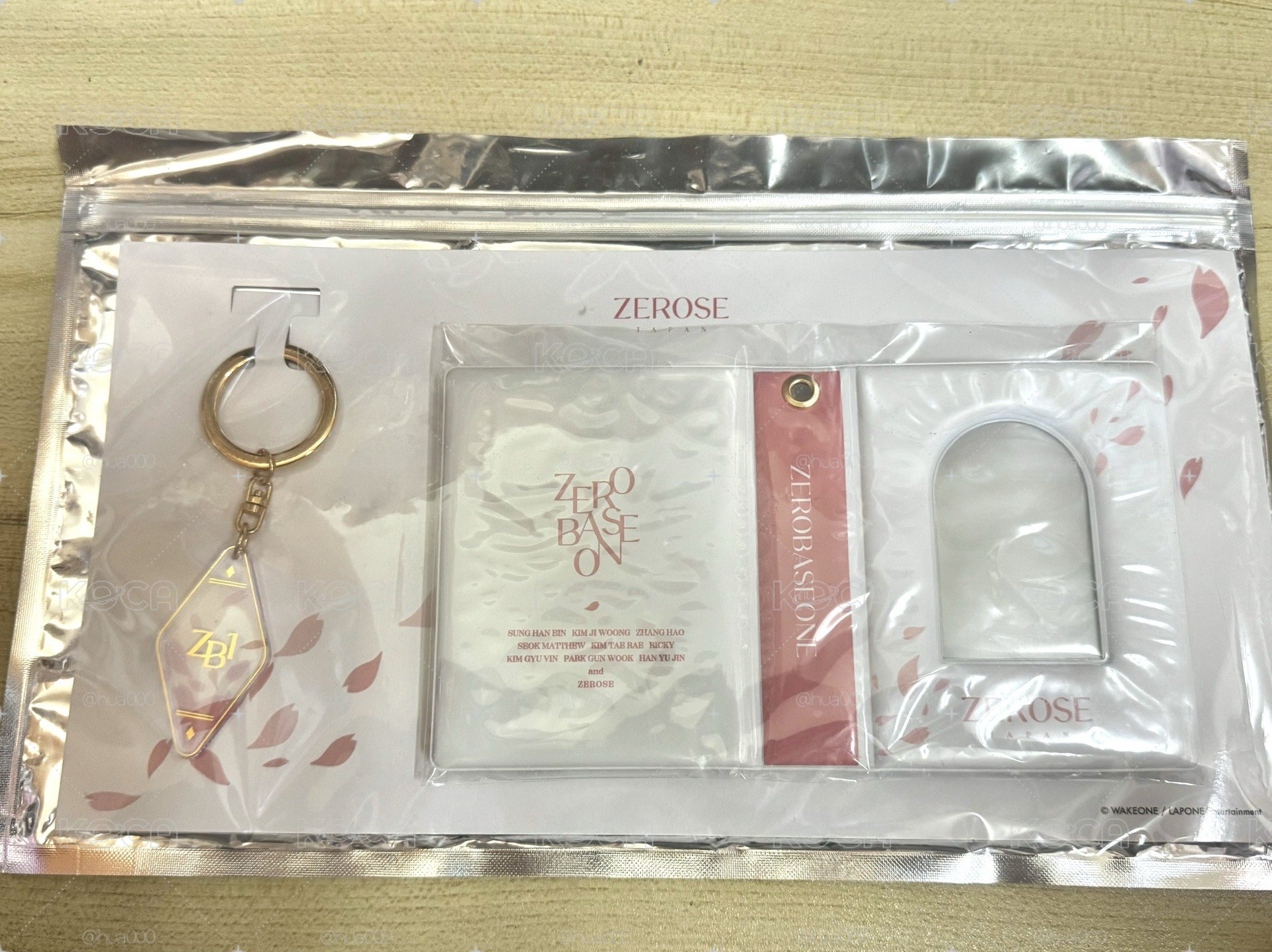日本FC入會禮 卡冊+鑰匙圈組