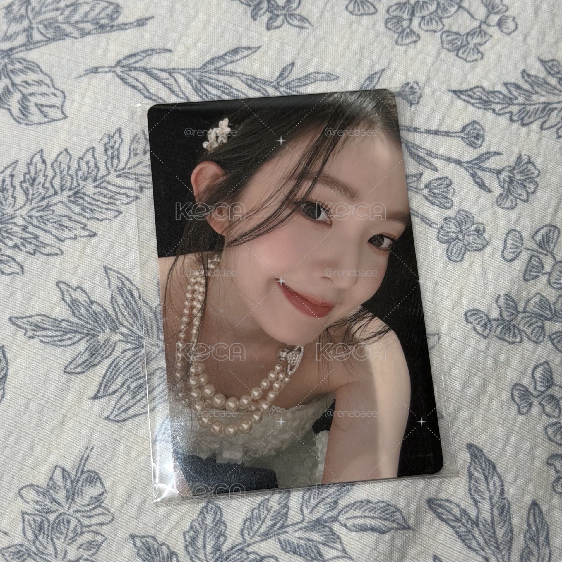 IRENE 小芒深圳合影簽售卡