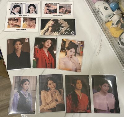 IU 21世紀大君夫人Disney4張+ost小卡3