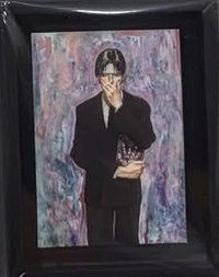 冨樫義博展-PUZZLE- 磁鐵 原畫畫框 冰箱貼