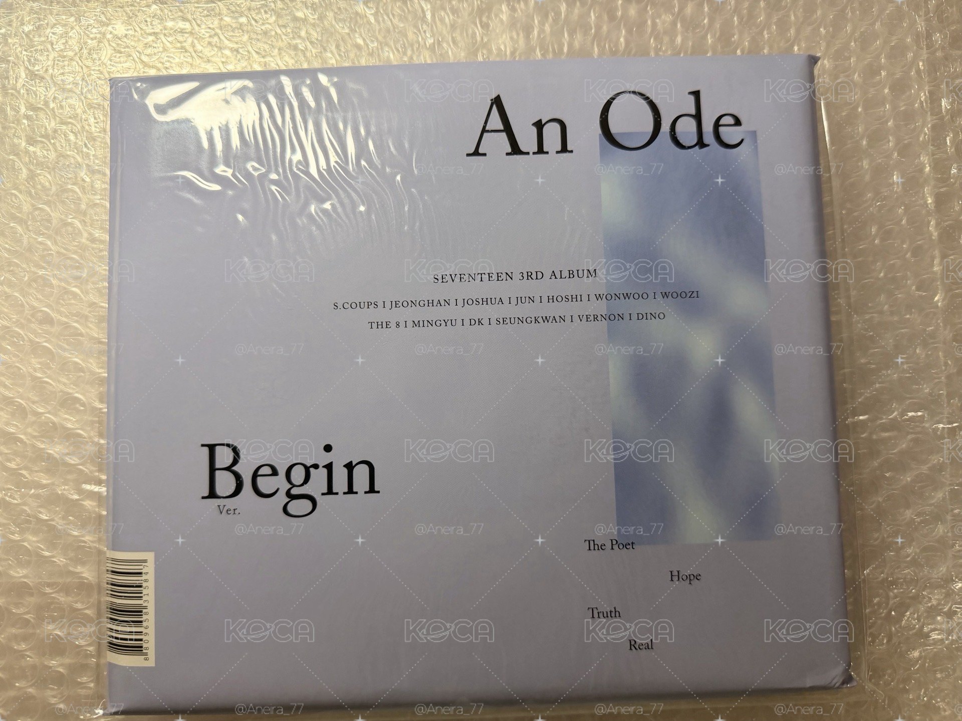 SEVENTEEN正規三：An Ode專輯】未拆正三Begin ver. - KOCA小卡周邊交易平台