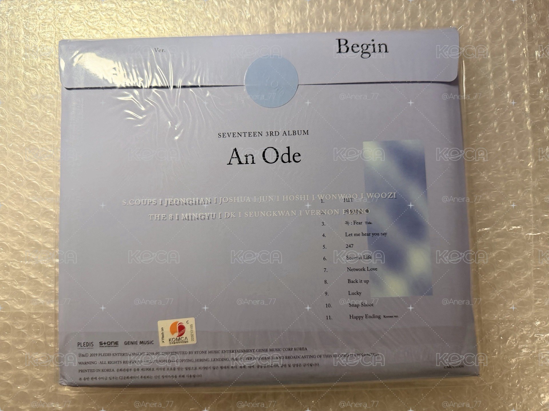 未拆正三 Begin ver.