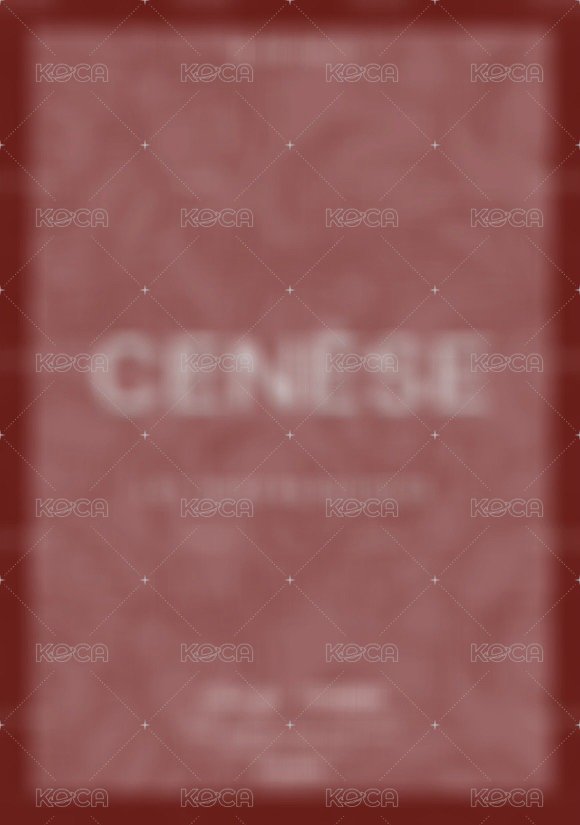 CENESE 隨機卡 花蒔 背面