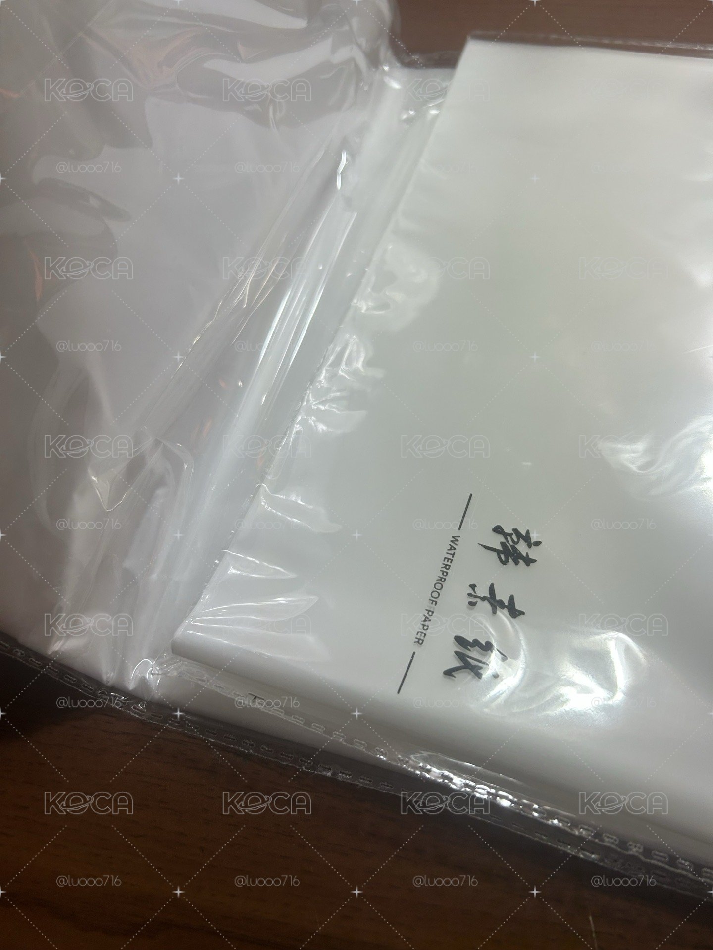 包材韓素紙（半透明）