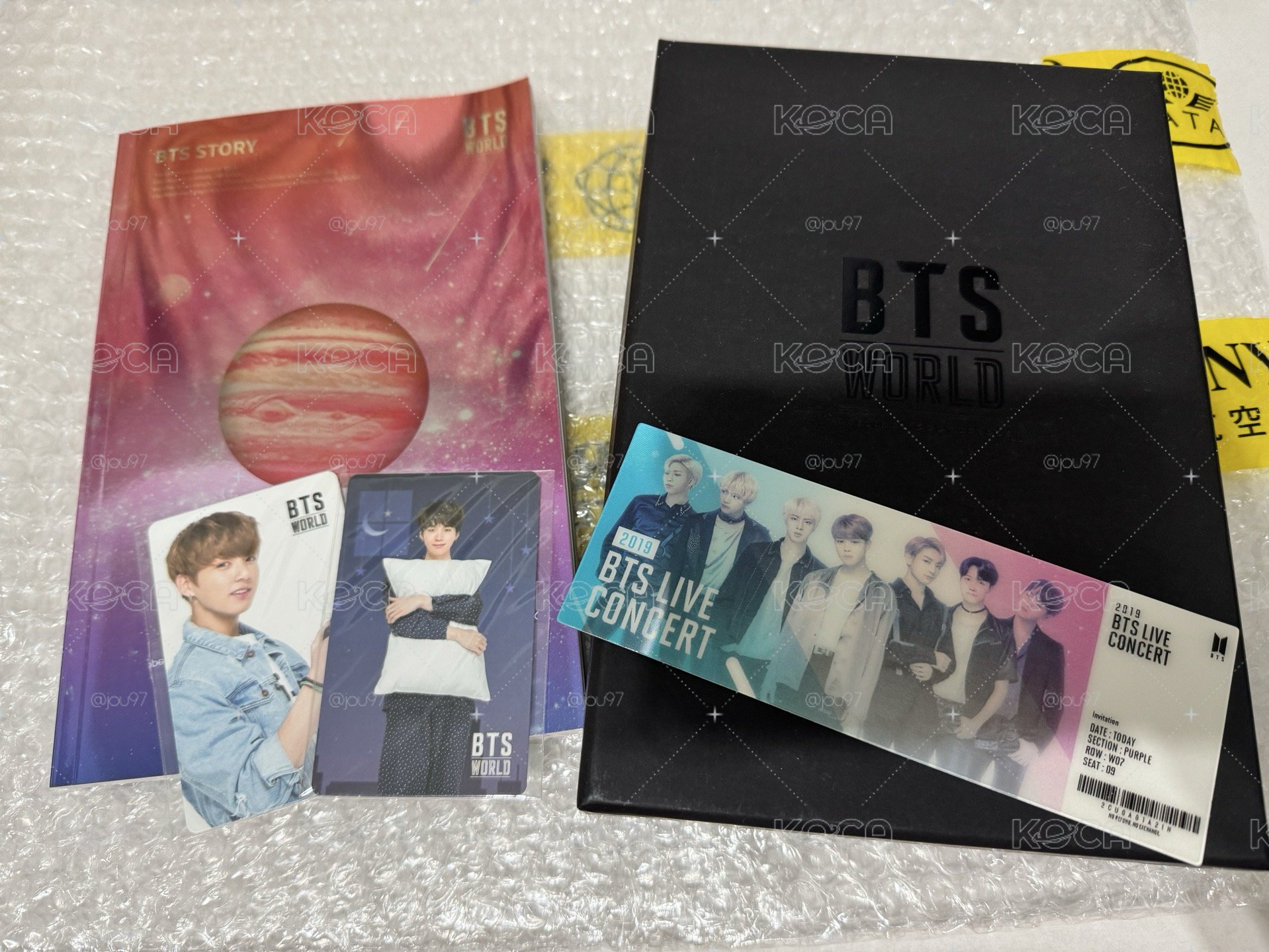  BTS WORLD OST專輯 已拆專