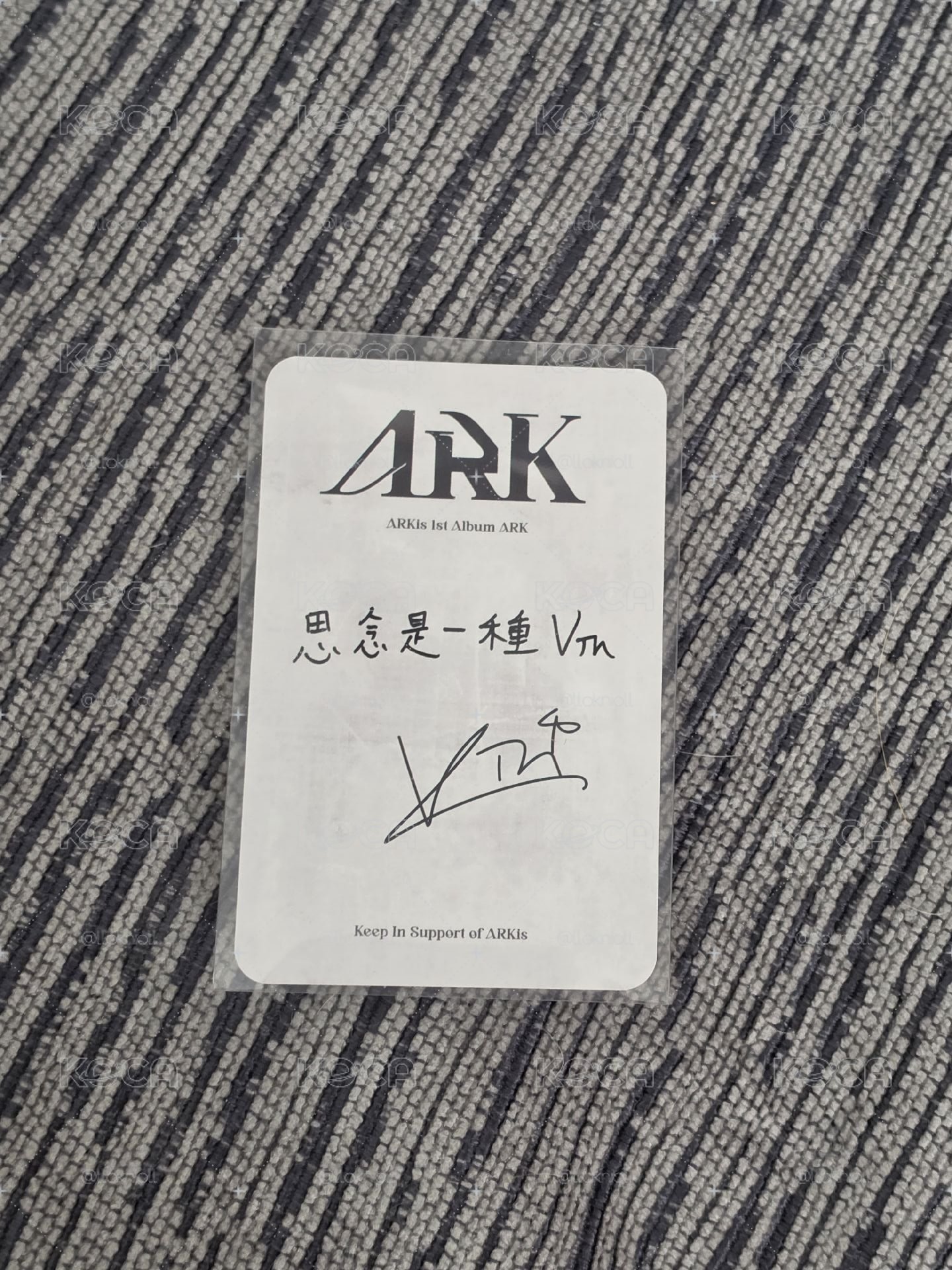ARKis Vin ARK 專輯卡 