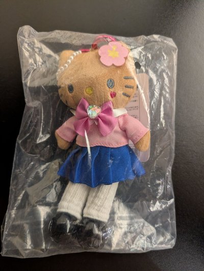 三麗鷗 長腿Kitty 平成辣妹 辣妹Kitty 黑皮