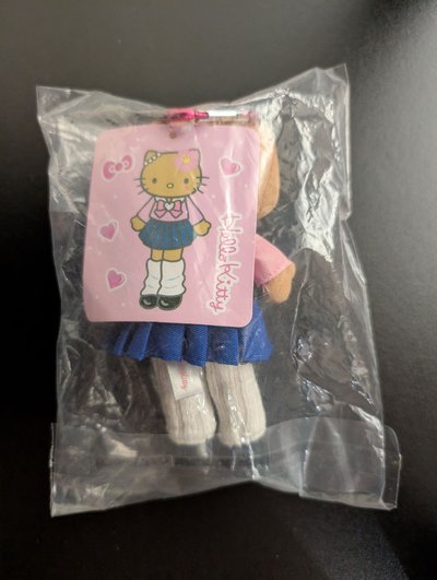 三麗鷗 長腿Kitty 平成辣妹 辣妹Kitty 黑皮