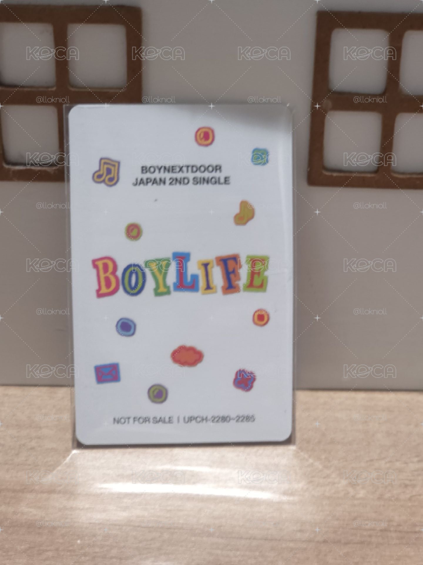 BND BOYLIFE 專輯卡 雙人卡 46