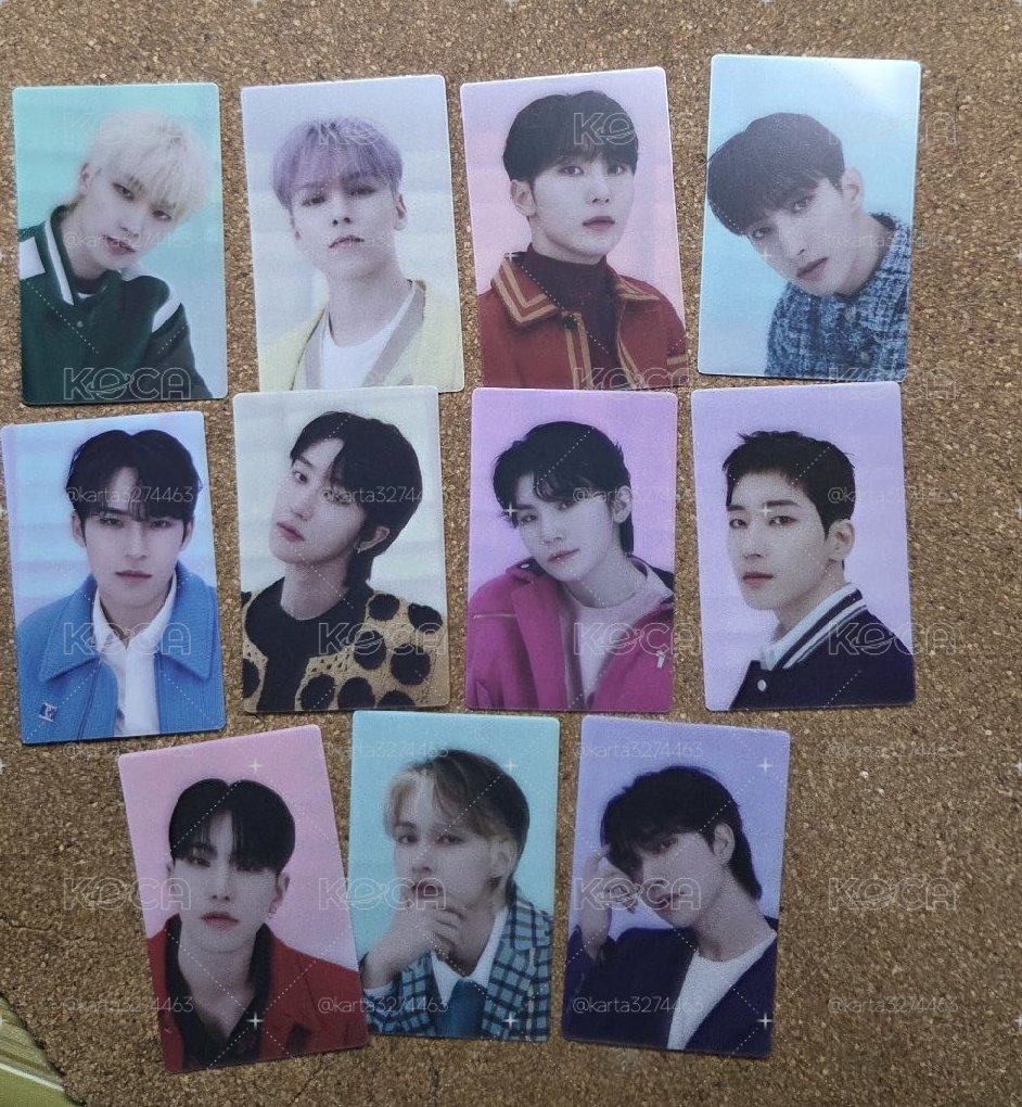seventeen follow 透卡 無哲漢 整圖