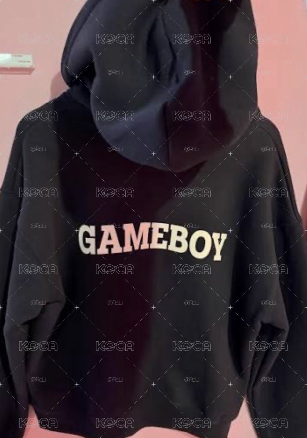 rosie 帽T GAMEBOY + 3張拍立得 隨機