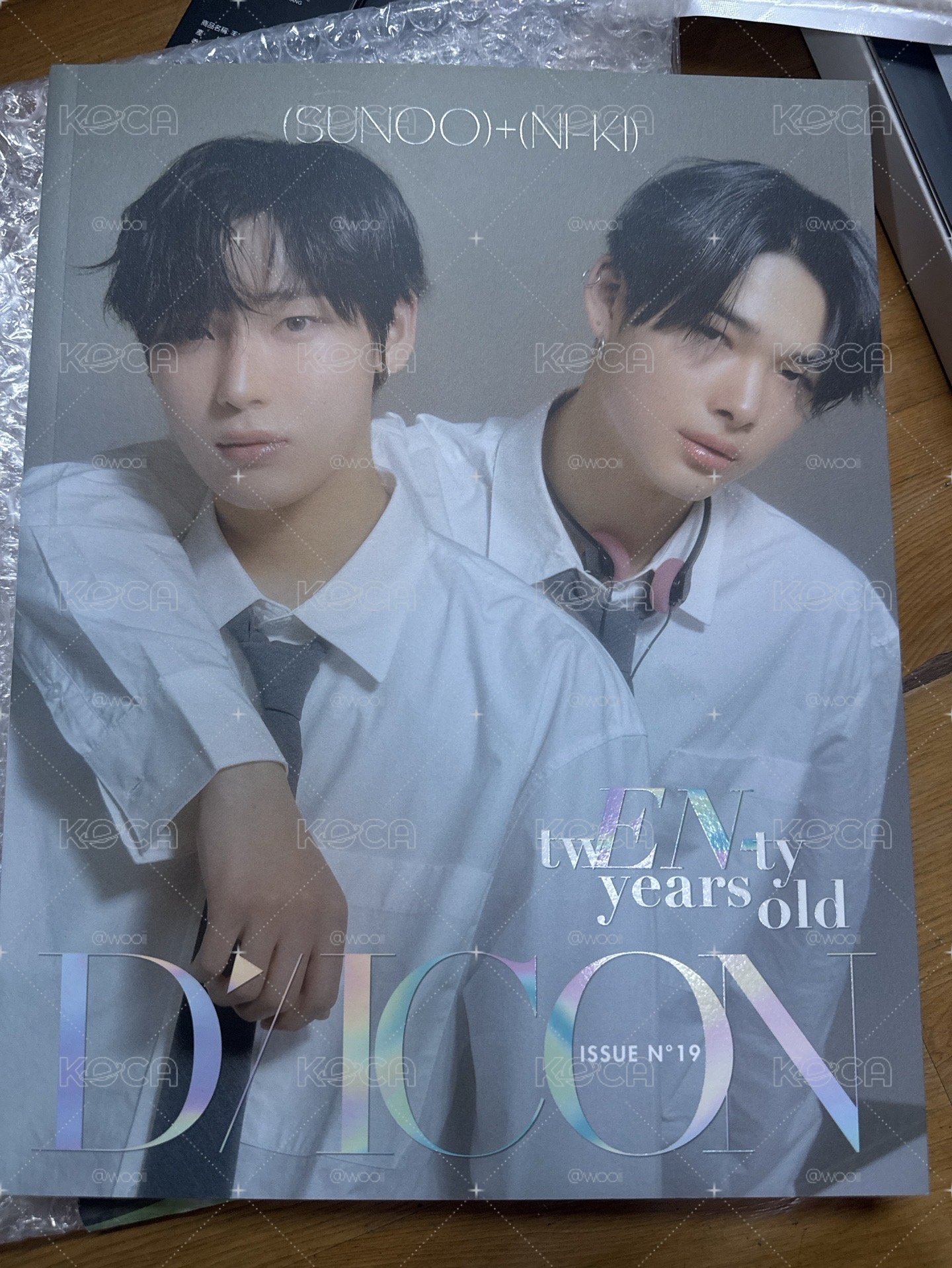 芋泥雙人封面雜誌