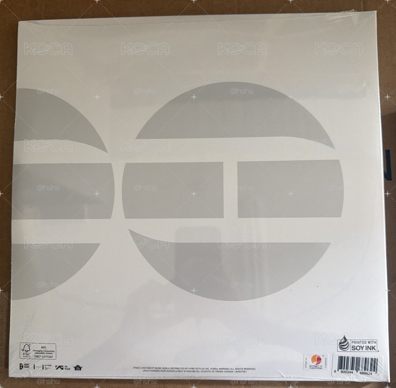 Arirang B&W黑膠唱片現貨全新未拆