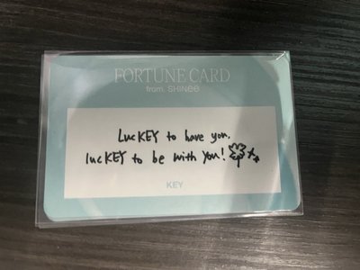 SHINee七巡隨機刮刮卡