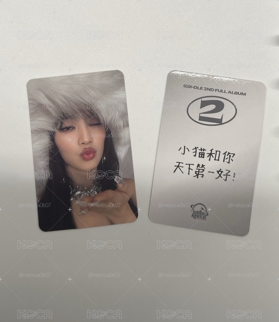 Minnie 正規二 sr 1.0 A版 特典卡 A ver. 中文卡背