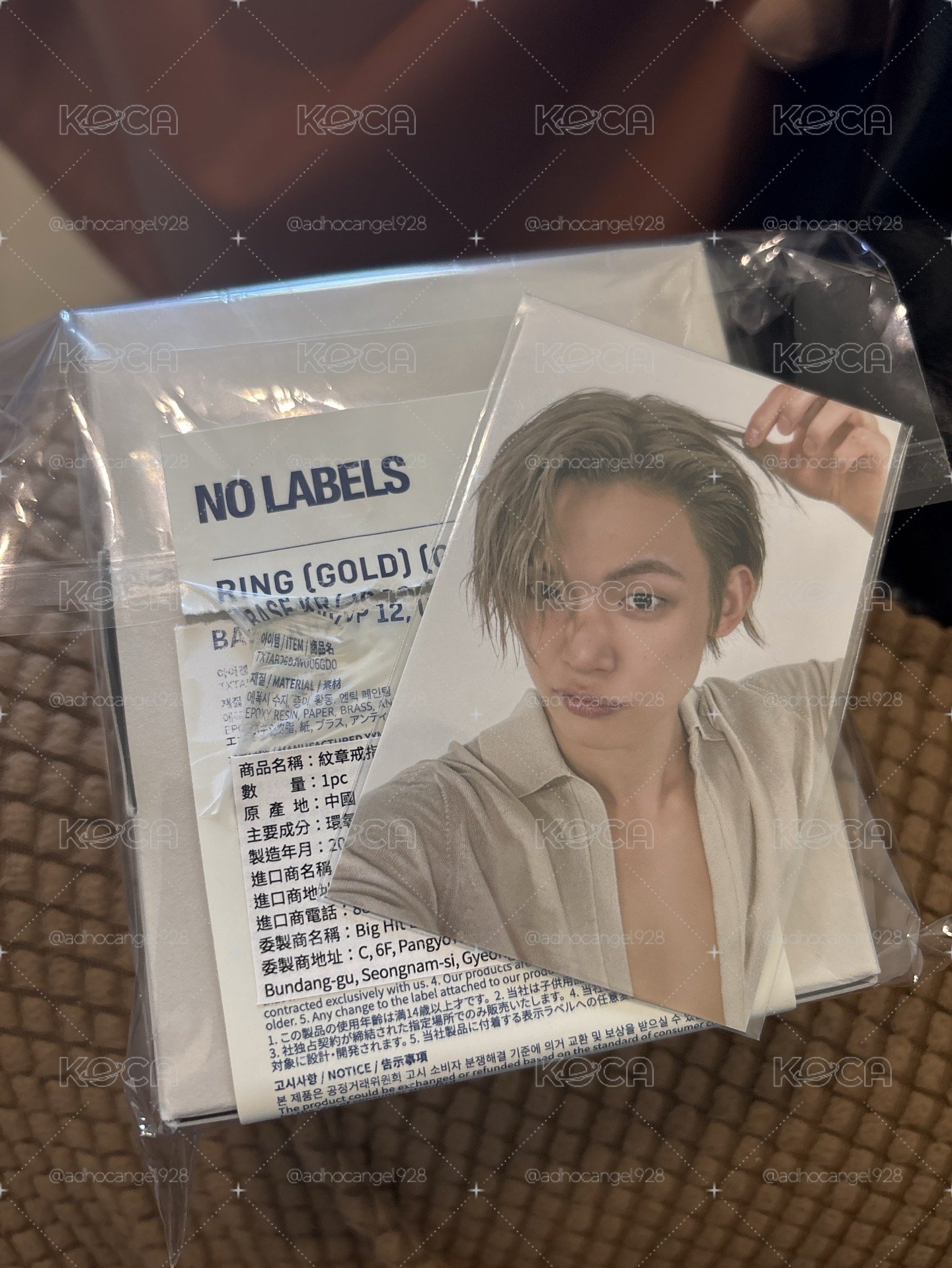 竣 no labels 2 快閃店 金色戒指