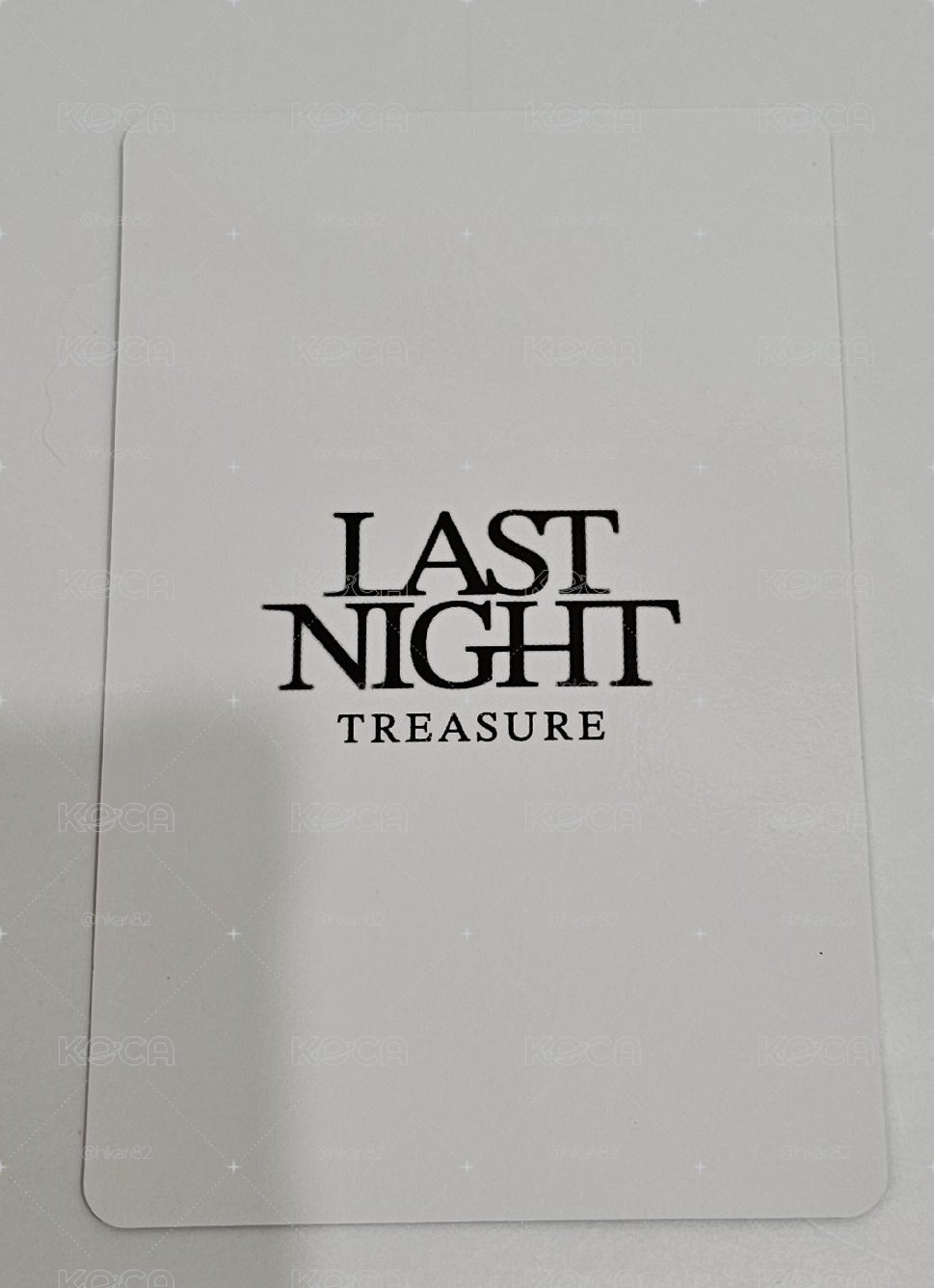 TREASURE LAST NIGHT HARUTO 🦋