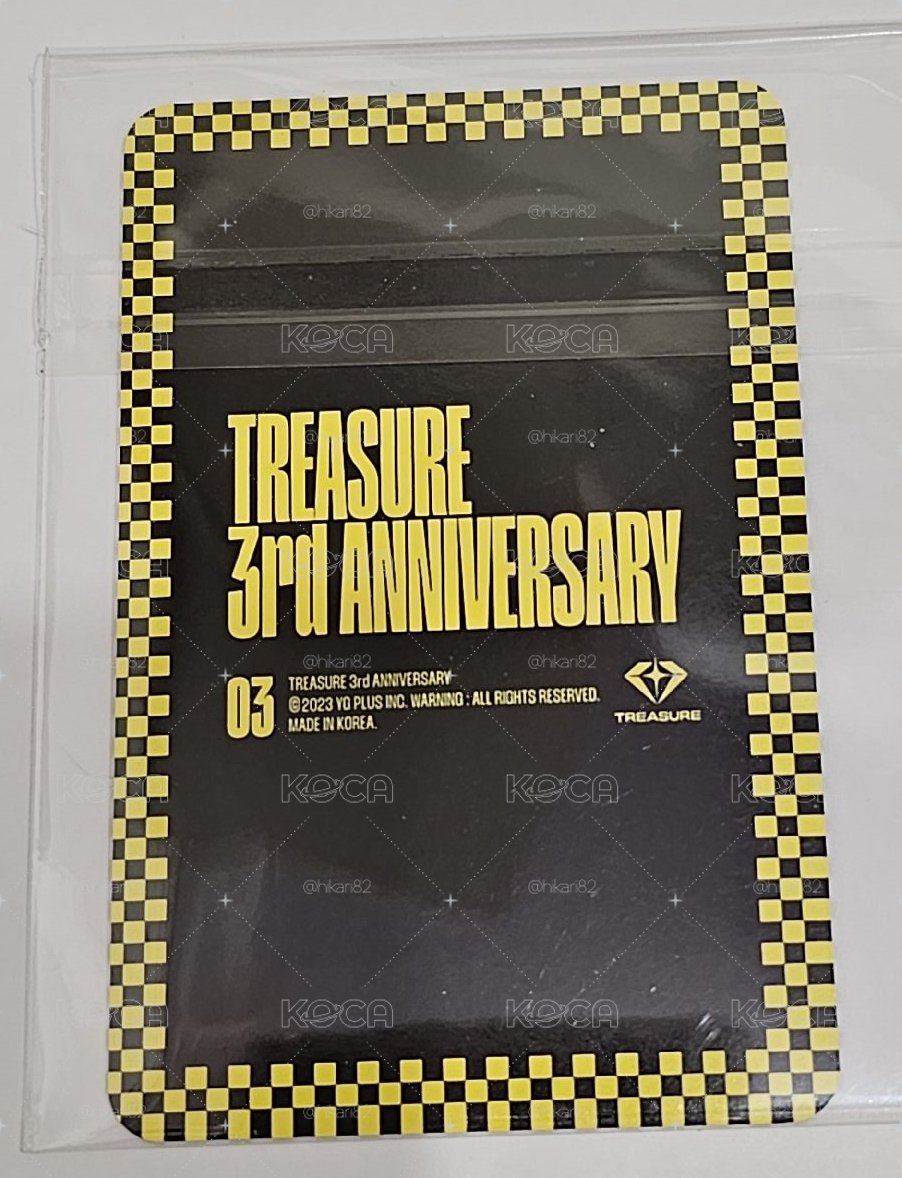 TREASURE 3rd ANNIVERSARY MAGAZINE HARUTO 🦋