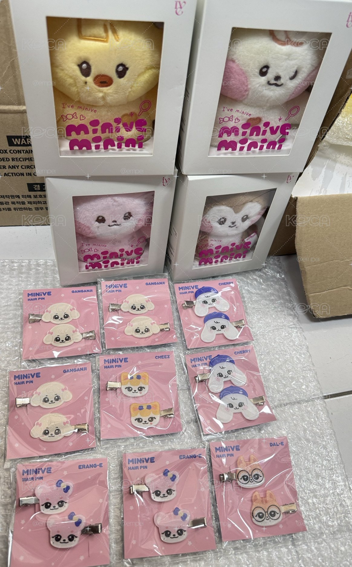 MINIVE 娃娃 中娃 髮夾