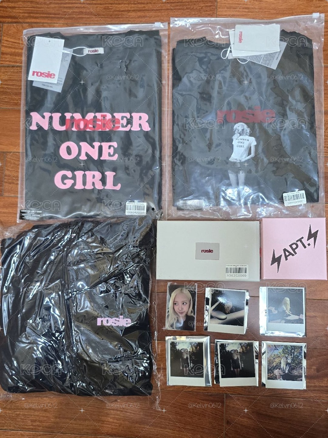 ROSÉ 快閃周邊 滿額卡