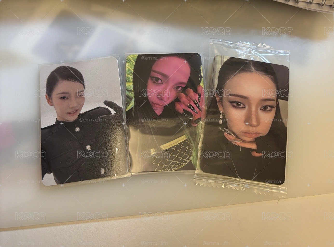 （寧可當綁）aespa ningning karina lemonade 特典 專卡