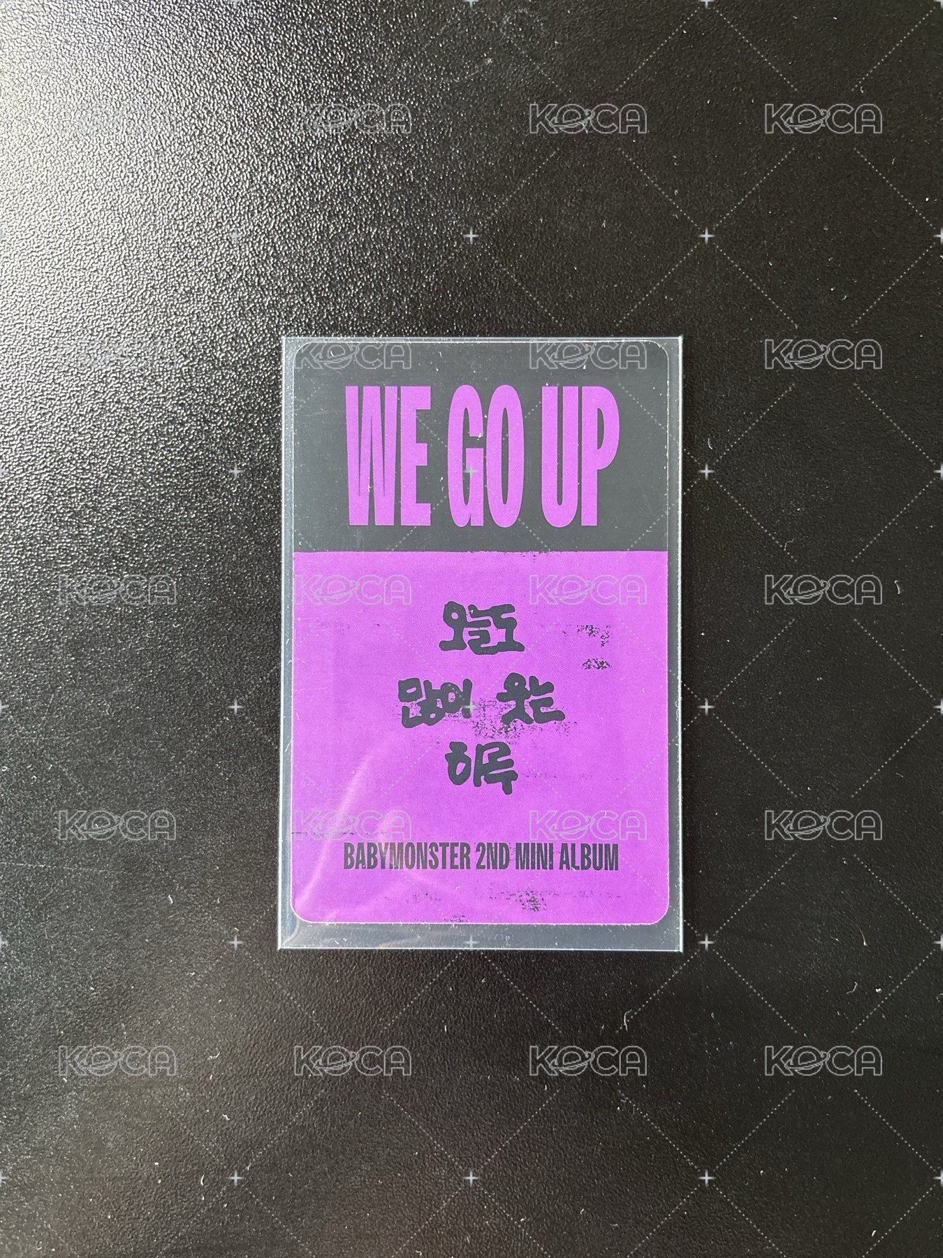 WE GO UP 專輯卡 POSTCARD ver.