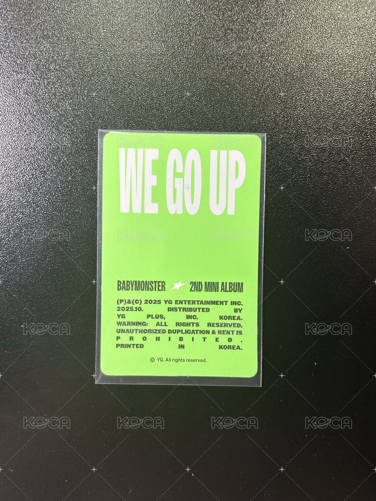 WE GO UP 隨機卡包 隨機卡 