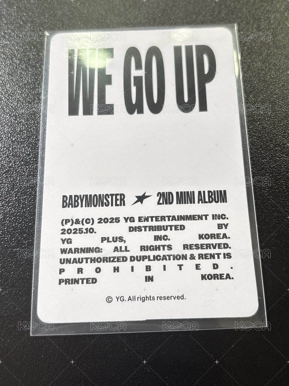 WE GO UP 隨機卡包 隨機卡（下方不齊）