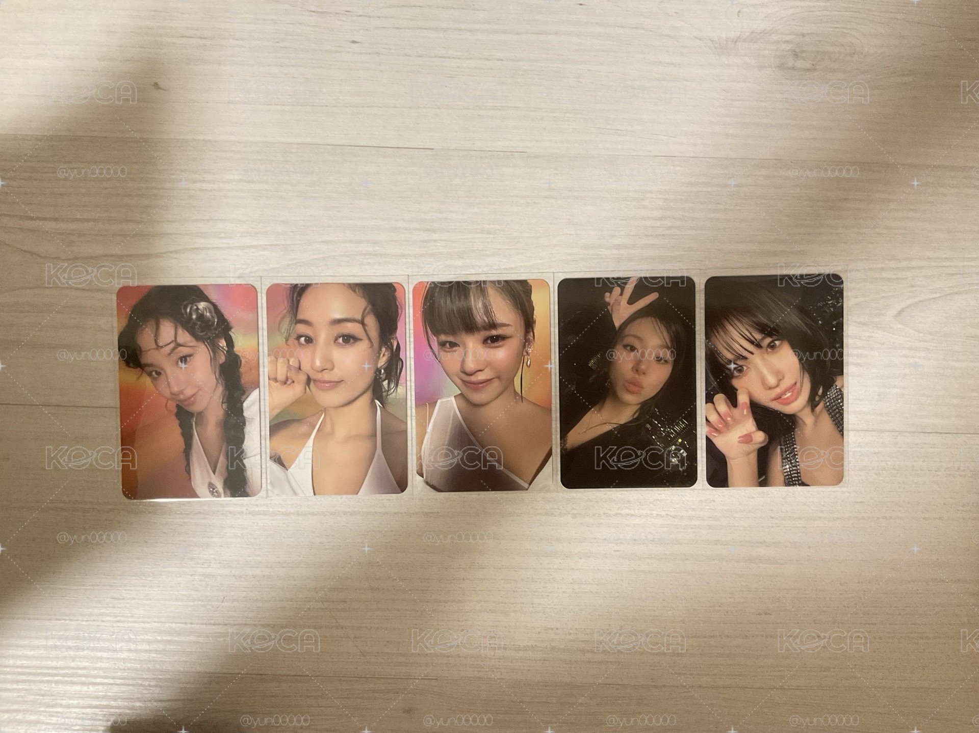 twice專輯小卡
