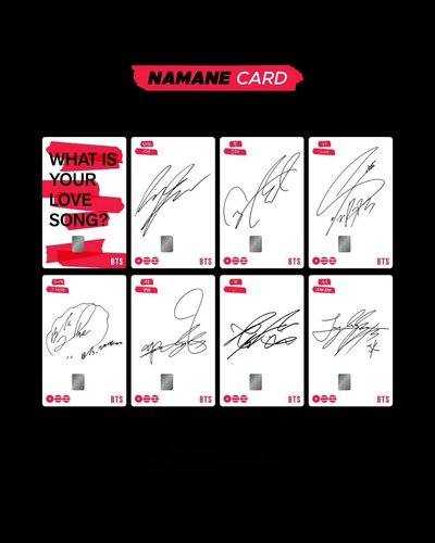 BTS NAMANE卡