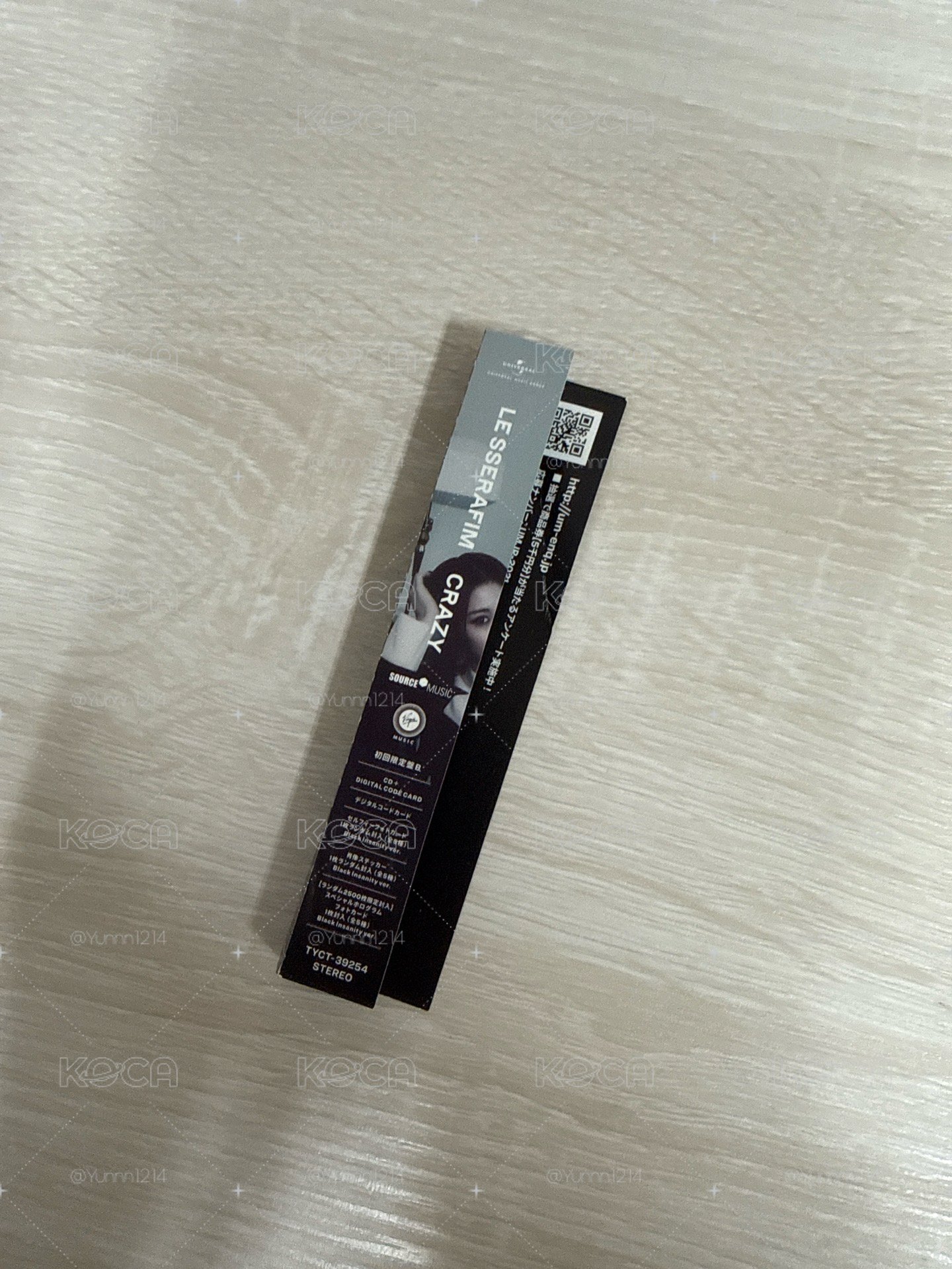 CRAZY JP 專輯 初回限定盤B 已拆全專