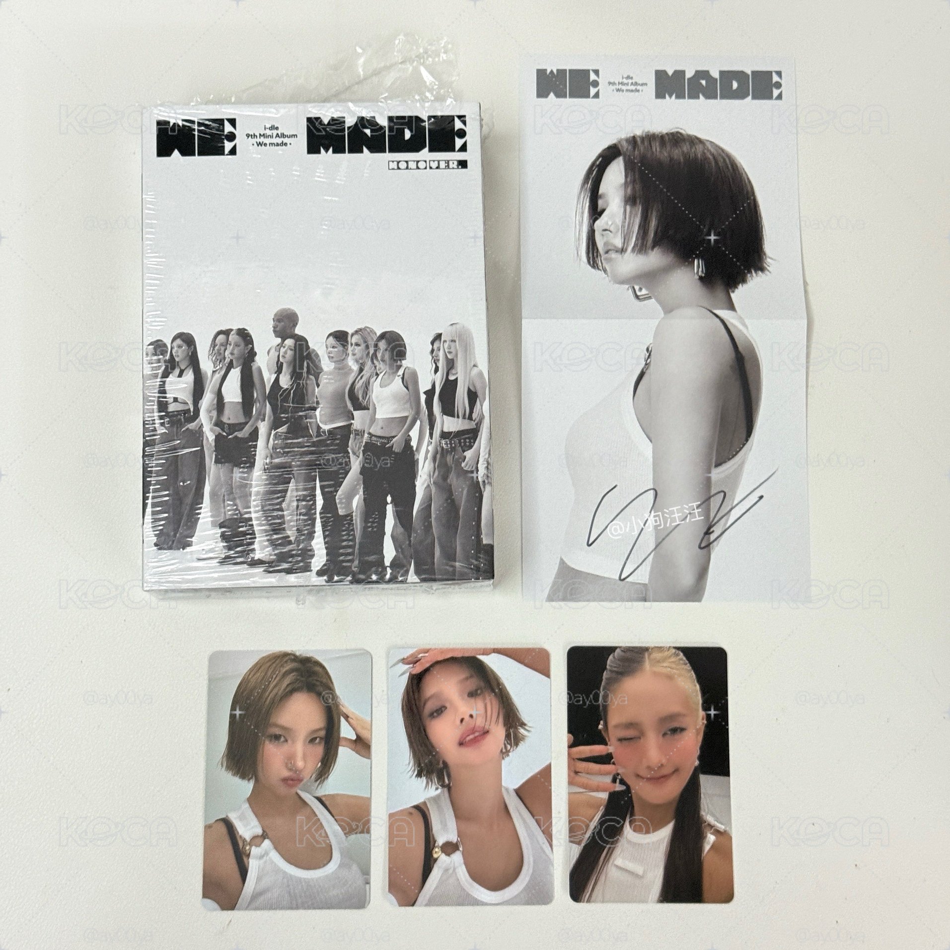 i-dle 美網親簽 娟已拆全專 現貨