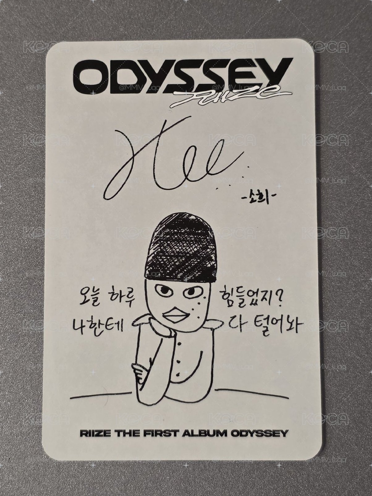 RIIZE ODYSSEY 專卡 熙
