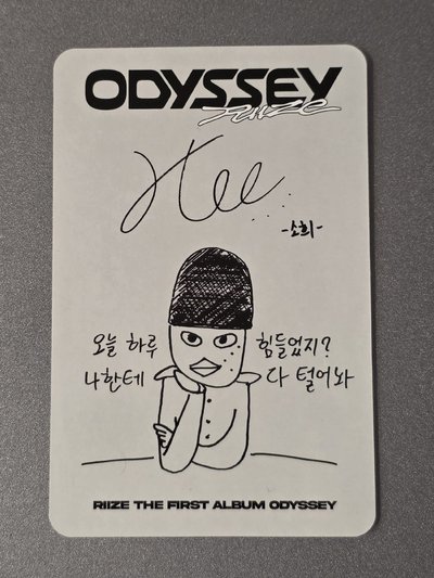 RIIZE ODYSSEY 專卡 熙