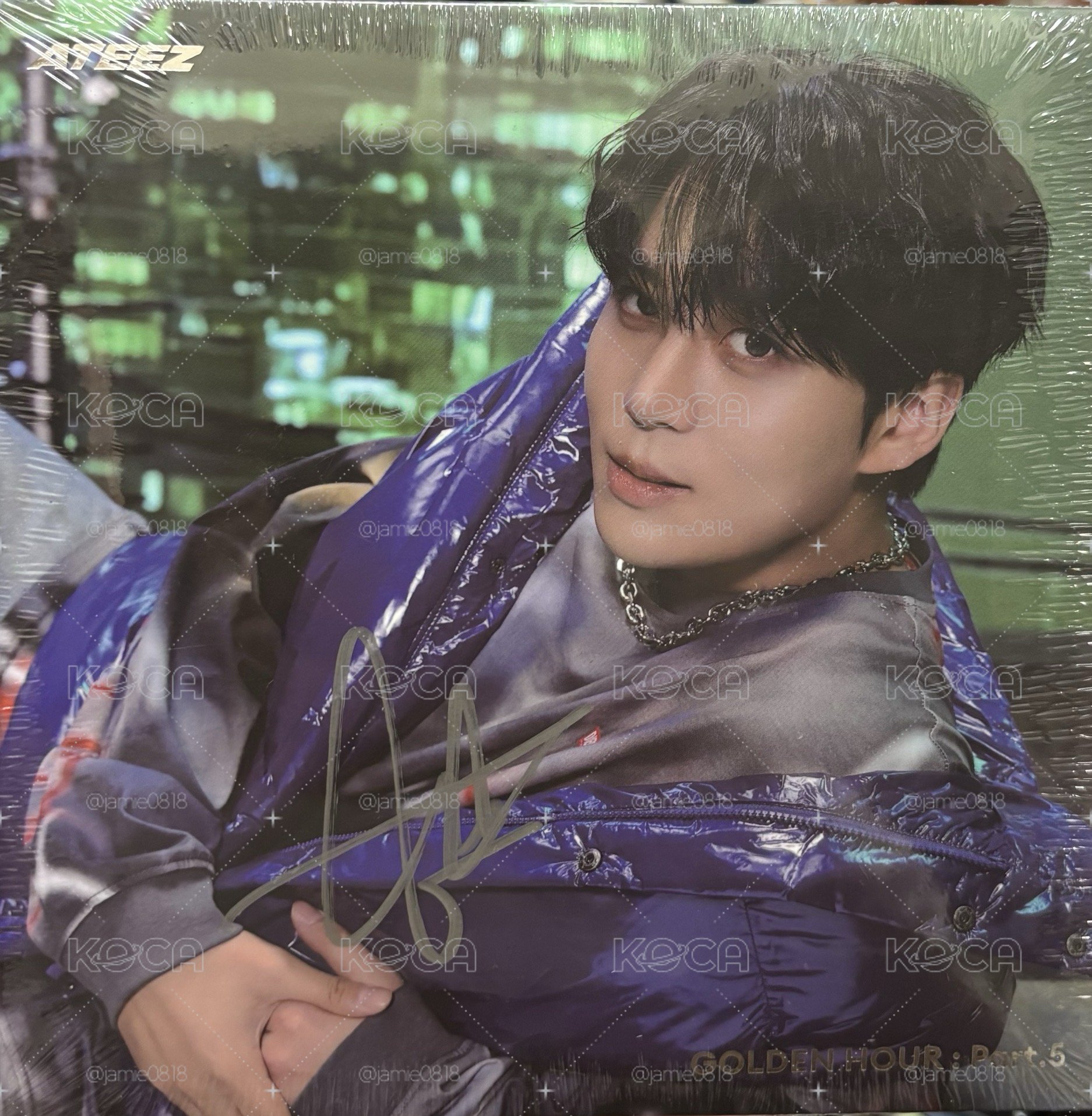 ATEEZ GH5美通親簽（鍾浩）