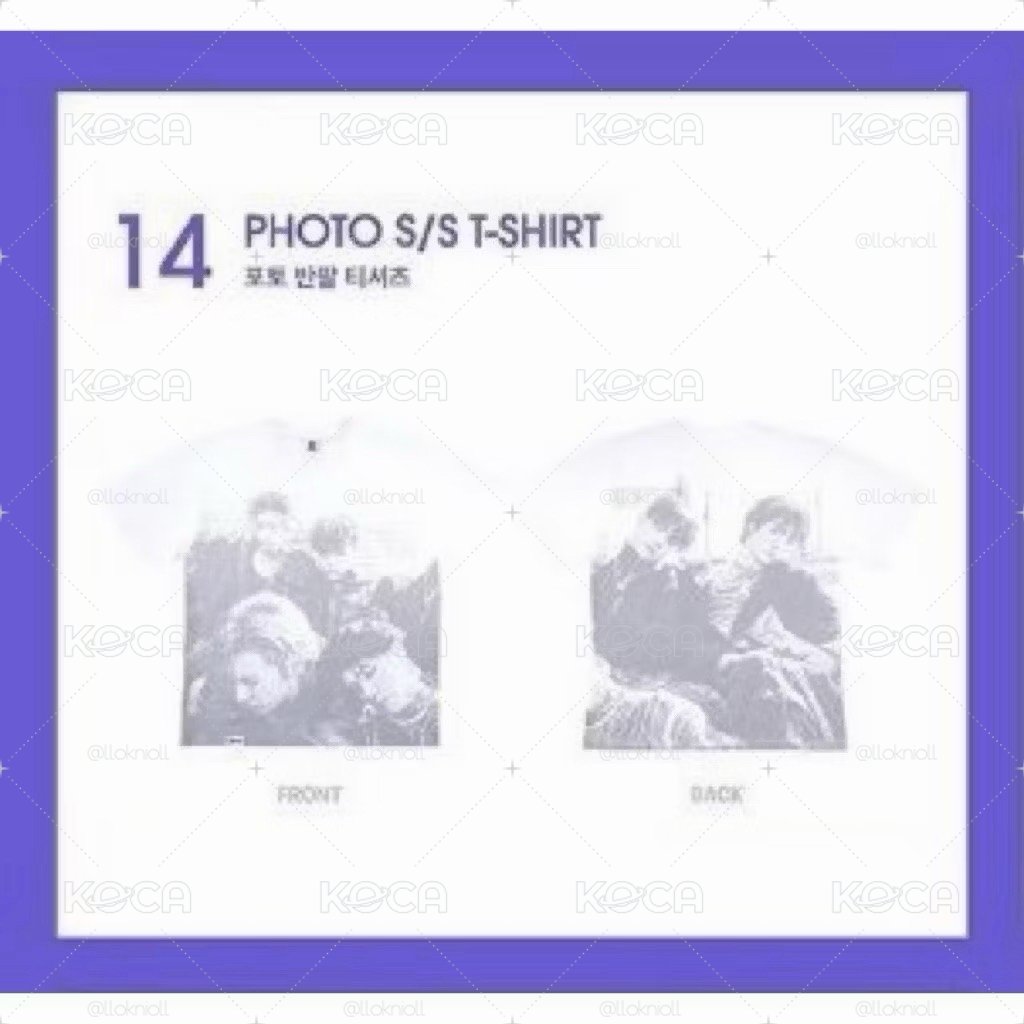 BOYNEXTDOOR 韓國快閃店官方週邊 NO GENRE T-shirt XL