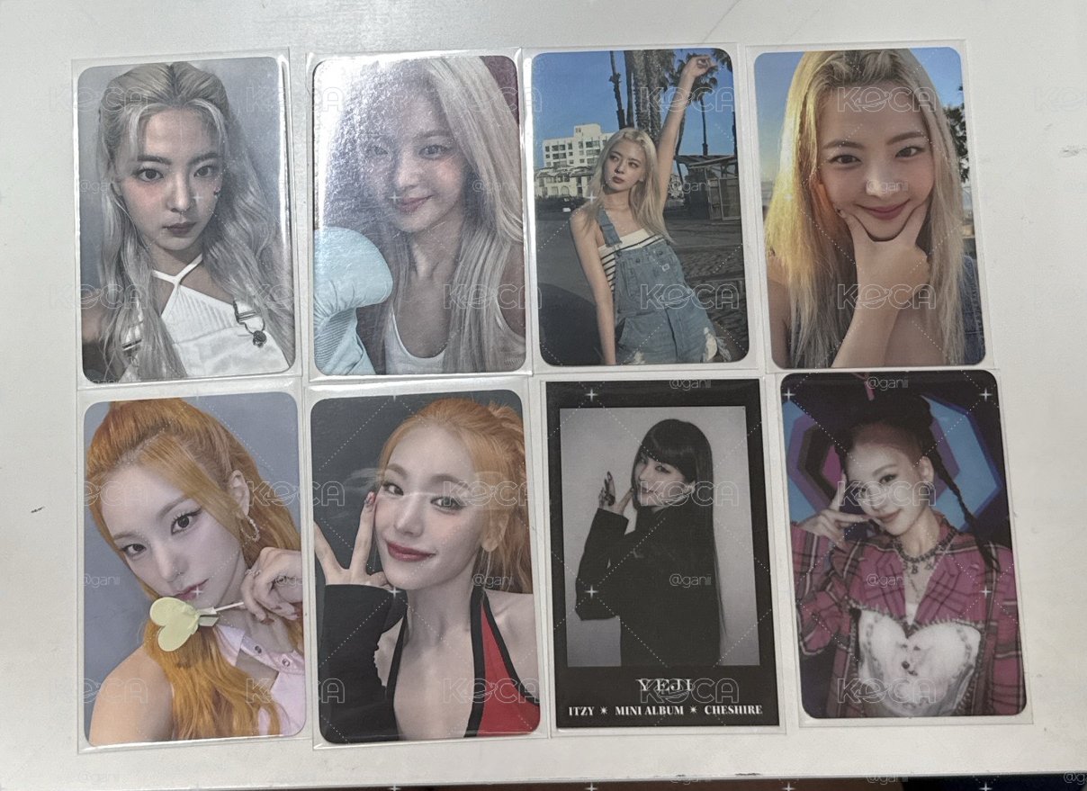 Lia Yeji 小卡 特典卡 專卡 年曆卡
