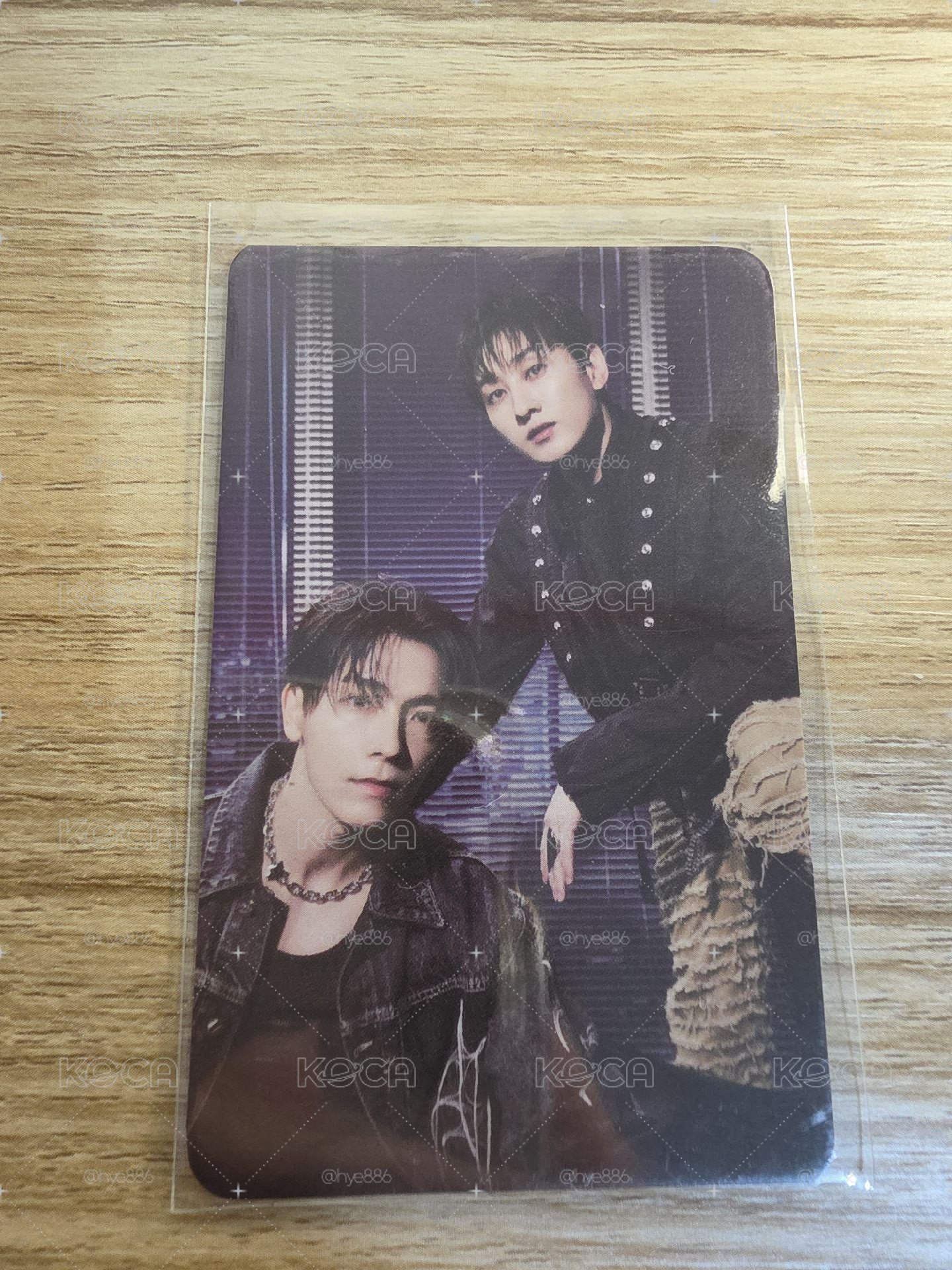 SUPER JUNIOR D＆E 啤酒節小卡