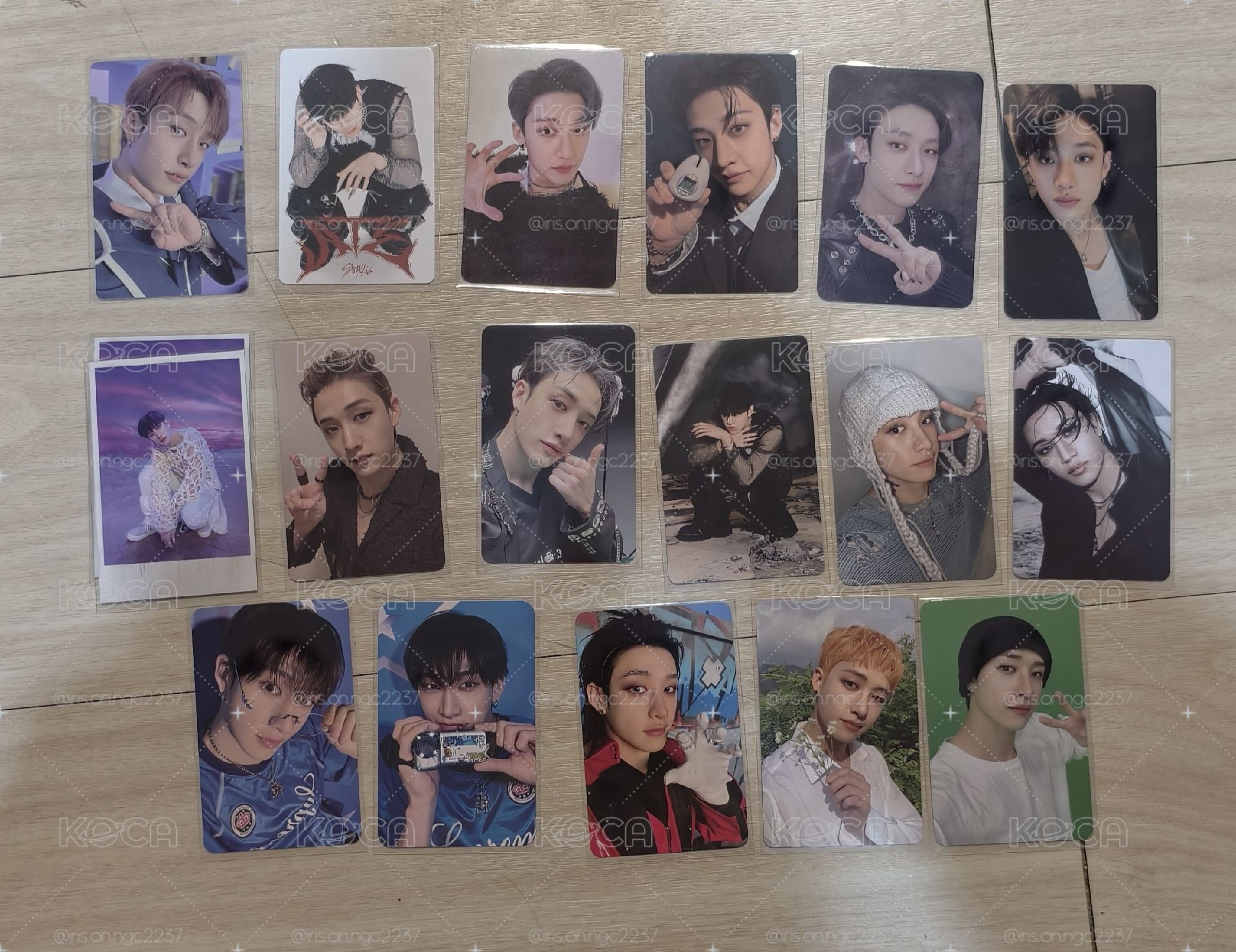 SKZ全員卡/娃 盤出