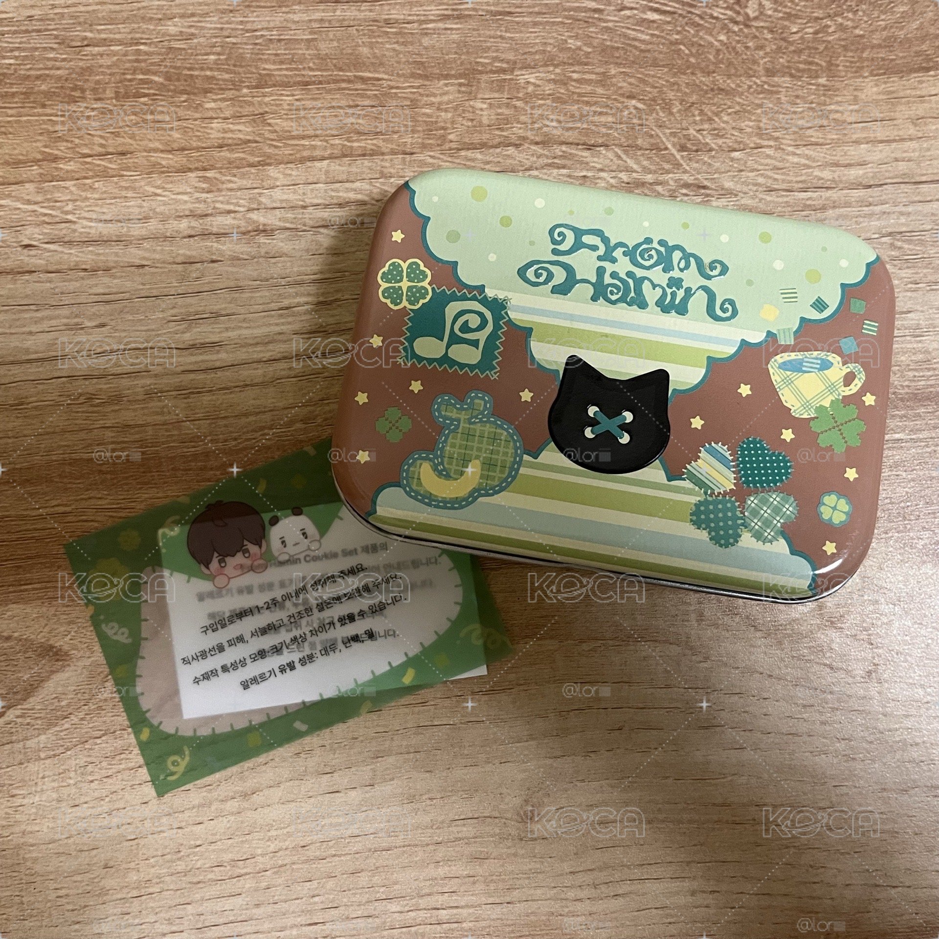 hamin 生日餅乾盒