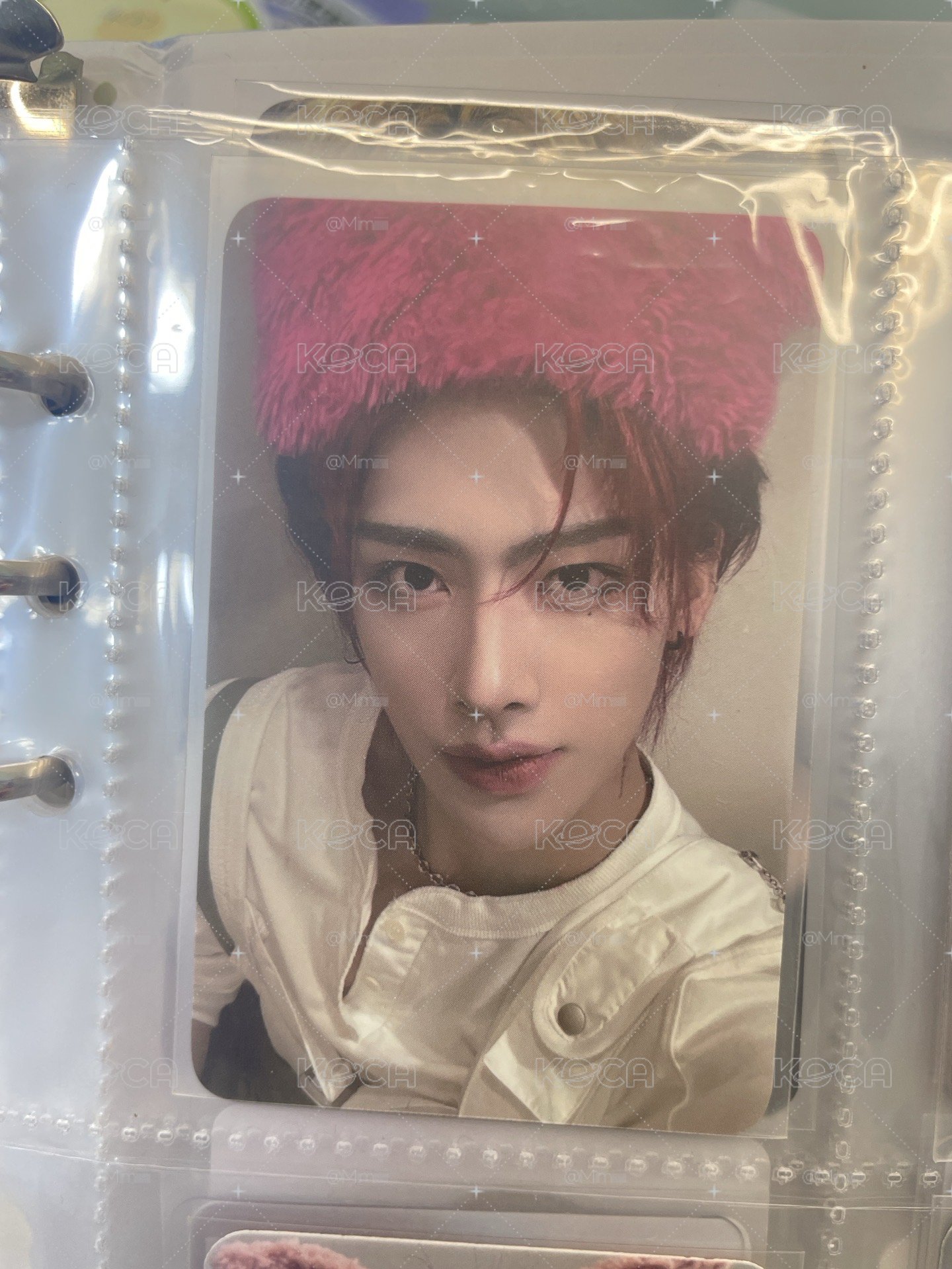 幸運卡粉帽🩷