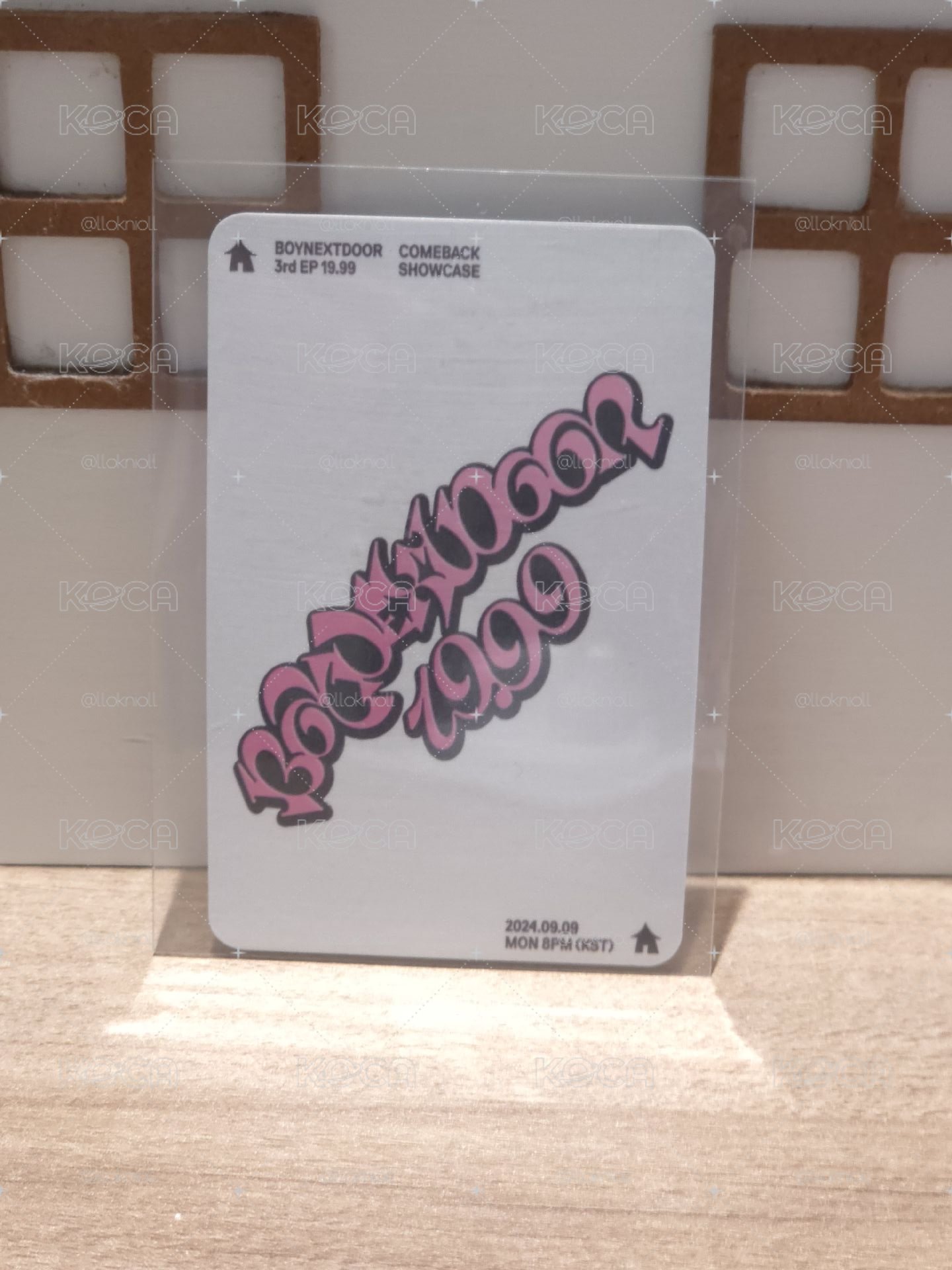 Riwoo 哩屋 李常赫 19.99 入場卡 / 場限卡 sc入場卡2