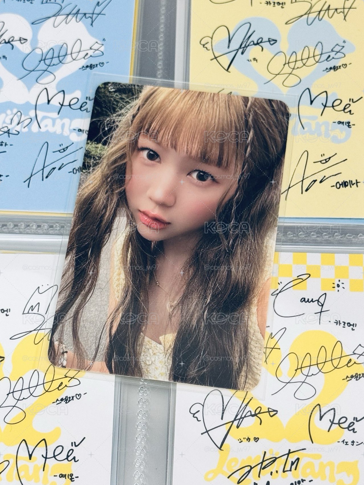 Yeon貼紙專卡