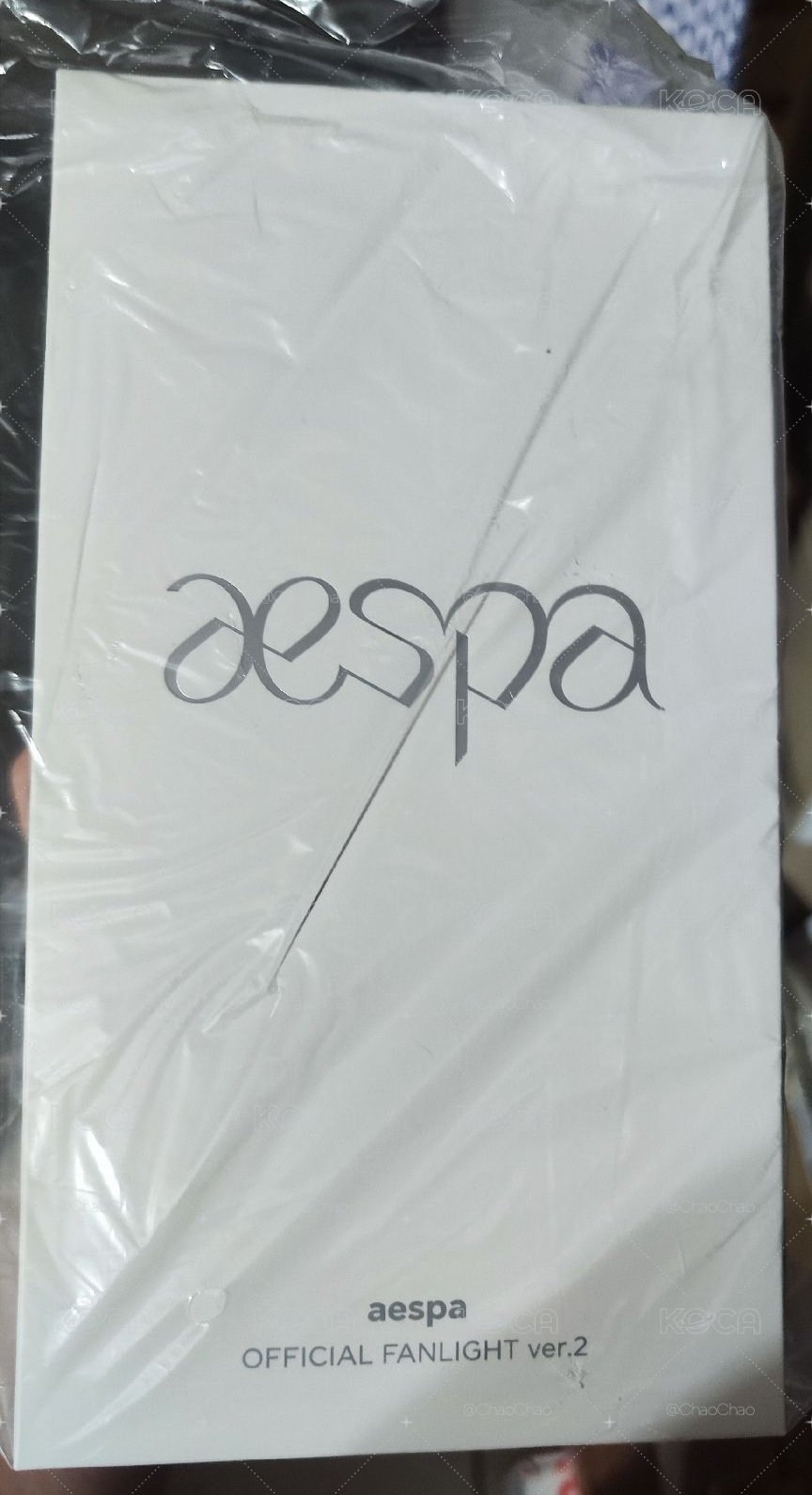 aespa 二代手燈 無手燈卡