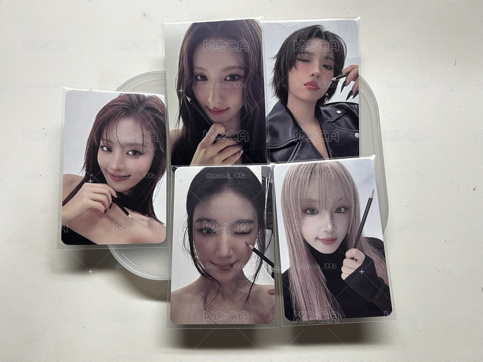 idle 26’世巡 小卡組 鉛筆系列