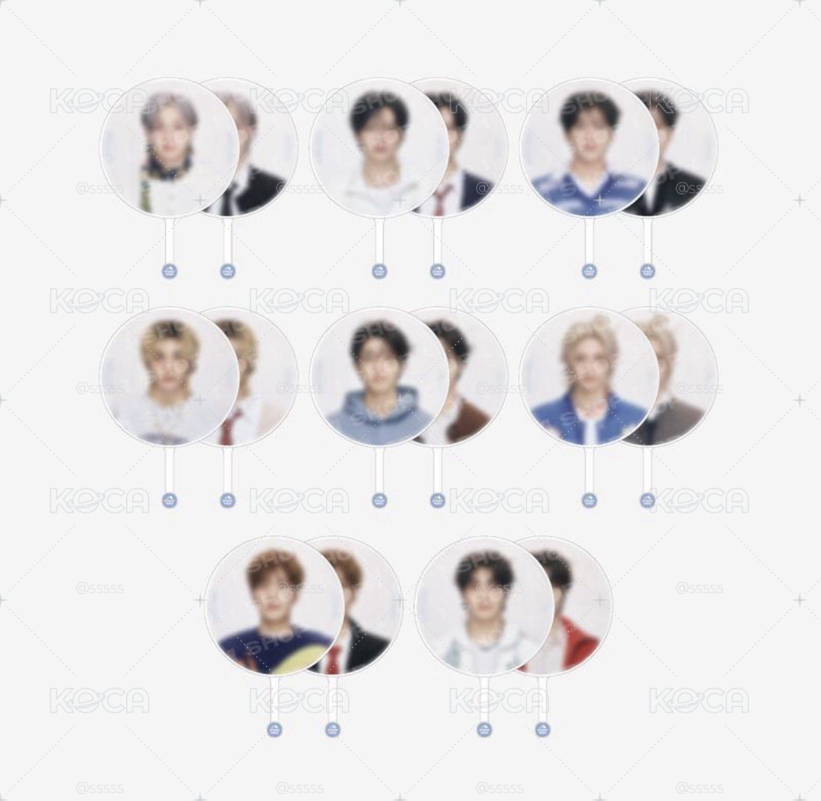 現貨 SKZ 六期飯咪 扇子