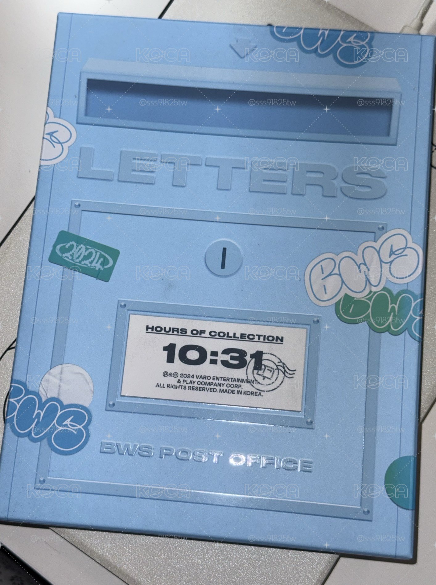 Summer letter 郵筒組禮盒 Post Box