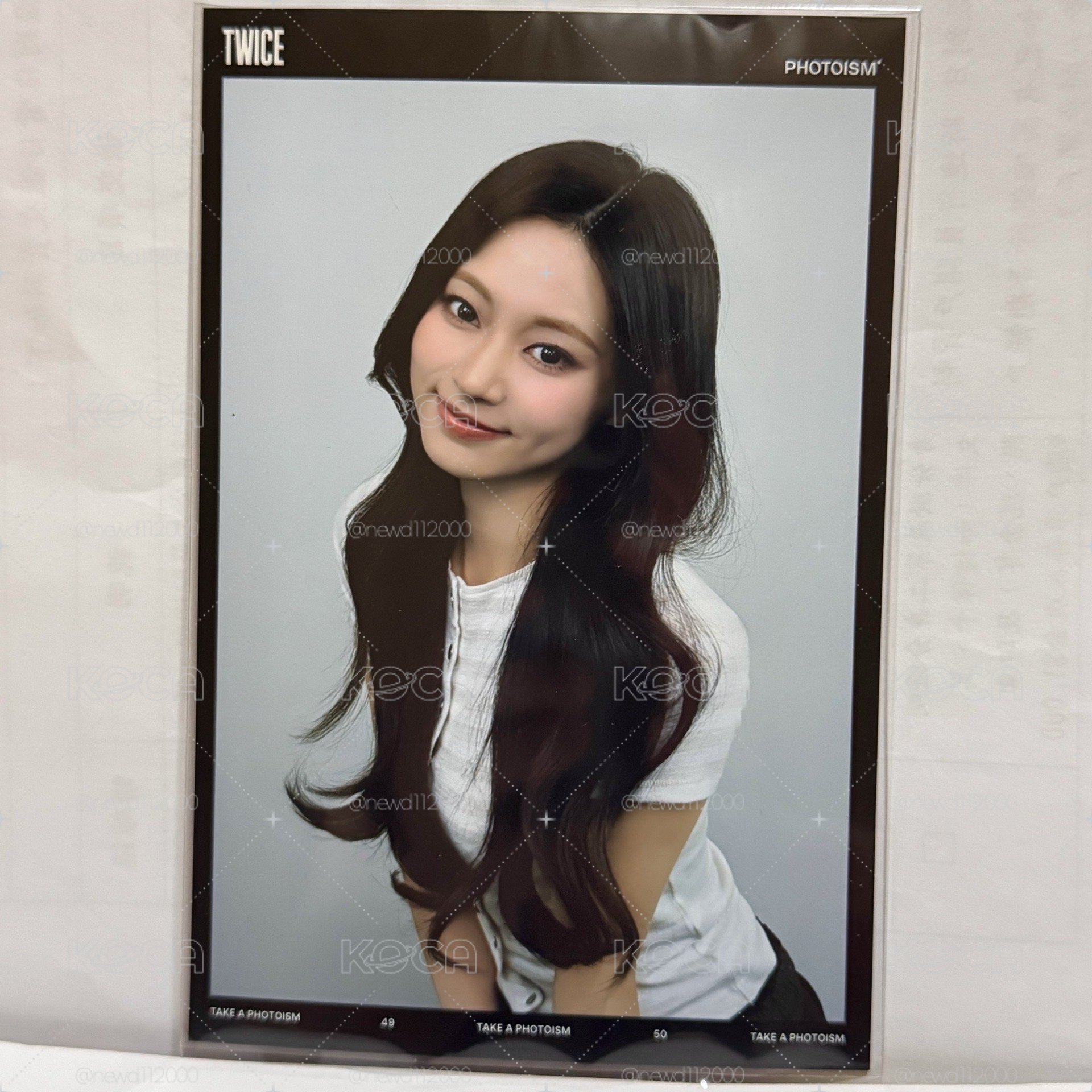 👑TWICE SNAPISM 貼紙 （子瑜）