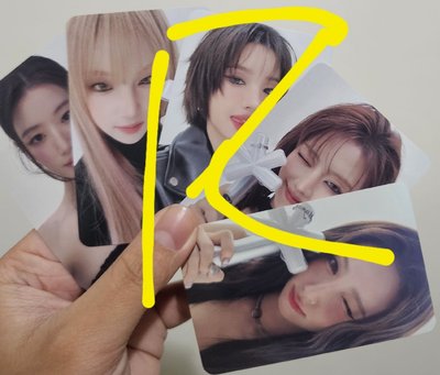 i-dle 台灣台北 入場卡、手燈卡