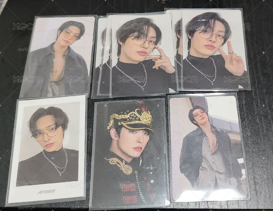 Ateez Gh3 小卡